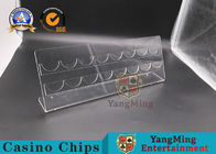 Two Layer 16 Piece Roulette Table Poker Chip Display Rack