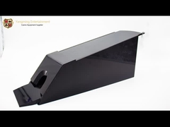 Semua Hitam 6 ~ 8 Pasang Kartu Plastik Acrylic Black Jack Texas Poker Table Dealer Shuffler