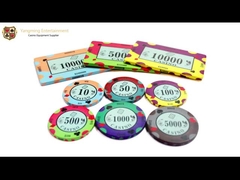 10g Klub Disesuaikan Texas Poker Blackjack Meja Meja Keripik Keramik Tersedia untuk Kustomisasi