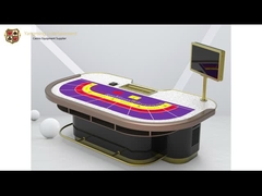 Meja Perjudian Baccarat Mewah yang Disesuaikan, Produsen Meja Permainan Poker Taplak Meja