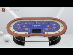 TB05 Bar Metal Setengah Bulat Meja Poker Texas