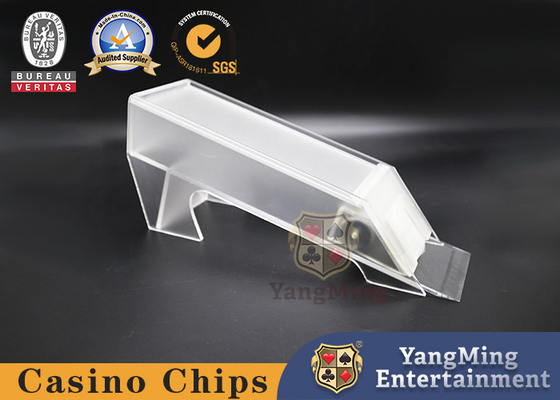 Beli 8 Pasang Poker Plastik Kartu Dealer Sepatu Acrylic Frosted Meja Kasino Dealer Disesuaikan pembuatan online