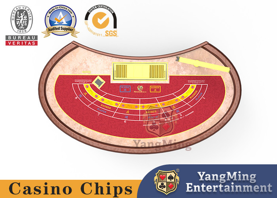 Beli Lucky Six Meja Poker Kasino Baccarat Mini Enam Orang Oval Langkah Meja Poker Warna Disesuaikan pembuatan online