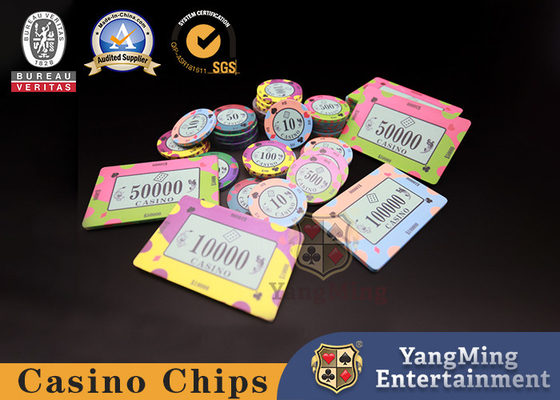 Beli High Temp Heat Transfer Printing Casino Poker Chips Untuk Kompetisi Texas Poker pembuatan online