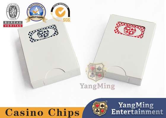 Beli Asli Pabrik Disesuaikan Kartu Poker Profesional Kasino Di Tempat Warna Ganda Merah Dan Biru Tersedia Untuk Kustomisasi pembuatan online