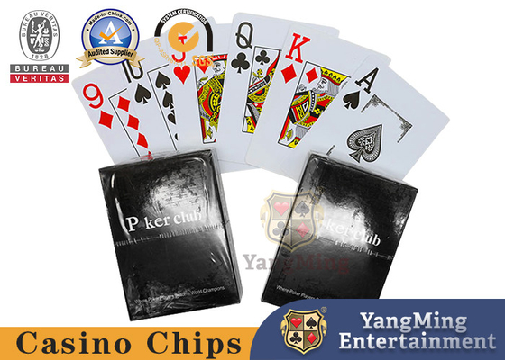 Beli Kartu Poker Plastik Tahan Air Merah dan Biru Casino Eksklusif Texas Poker Table Permainan Kartu Plastik pembuatan online