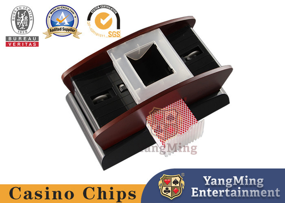 Beli Baterai Single Poker Shuffle Machine Bahan Kayu Texas Poker Table Shuffle Machine pembuatan online