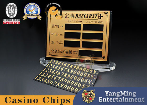 Beli Tanda Batas Taruhan Soket untuk Meja Judi Poker Akrilik Baccarat pembuatan online