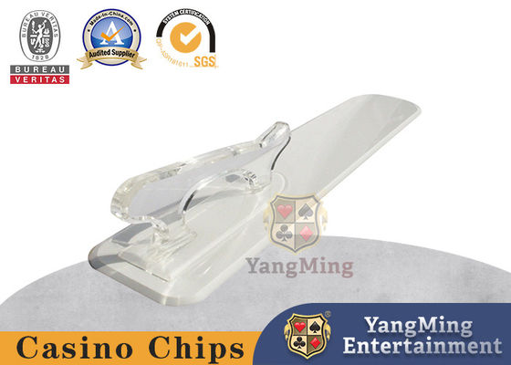 Beli Perjudian Kasino Game Aksesoris Akrilik White Card Giver Texas Baccarat Kasino Meja Poker Giver Board pembuatan online