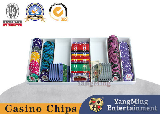 Beli Baccarat Putih Plat Plastik Kasino Poker Game Meja Akrilik Chip Coin Box pembuatan online