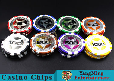 Beli 12g 3.5mm Tebal Tanah Liat Laser Poker Chips Yang Kuat Dan Sulit Untuk Deformasi pembuatan online