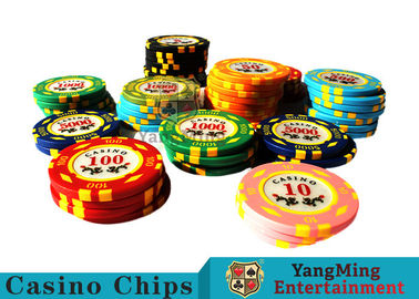 Beli 11.8g Texas Holdem Metal Casino Poker Chips Bentuk Bulat Dengan Diameter 40mm pembuatan online