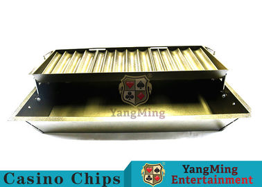 Beli Lapisan ganda 15 Baris Tanah Liat Chip Mengambang Mengangkat Dan Turun 14 Baris Pemegang Chip Poker Cocok Untuk 40mm Putaran Chip Pembawa pembuatan online