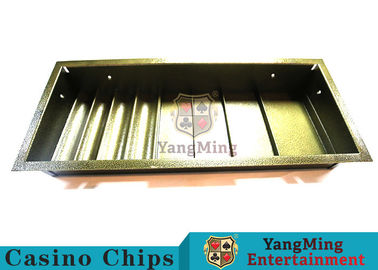 Beli Meja Poker Didedikasikan 1 Lapisan Poker Chip Kasus Baki Ganda Kunci Besi Logam Mengambang Dengan 4 Baris Bentuk Baris pembuatan online