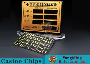 Beli Meja Baccarat Poker Bahan Tembaga Murni Hiburan Kartu Taruhan Meja Kasino Batas Masuk Dengan Magnet Menempel pembuatan online