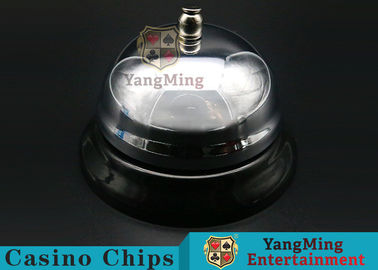 Beli Kasino Didedikasikan Stainless Steel Warna Silver Baccarat Meja Panggilan Bell Untuk Kasino Poker Meja Permainan Logam Menepuk Bel Panggilan pembuatan online