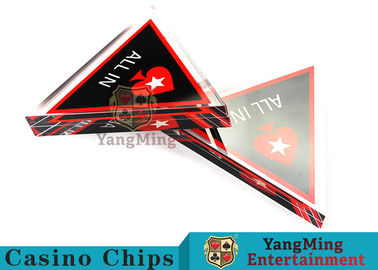 Beli Aksesoris Kasino Gaya Permainan Unik, Triangular Shape Poker Playing Cards pembuatan online