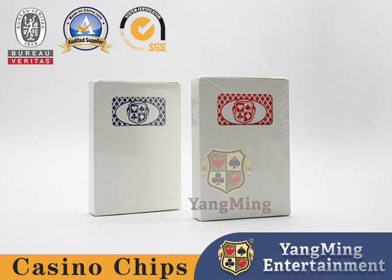 Beli Original 310g blackcore kertas Kasino bermain kartu Merah dan Biru dengan Hati Hitam pembuatan online
