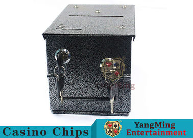 Beli Kasino Kasir Desain Double - Lock Dengan Besi Logam Tebal Untuk Koin / Keripik pembuatan online