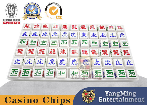Beli ABS Plastik Baccarat Dragon Tiger Digital Ukiran Dew Ball Poker Meja Atas Game Manik pembuatan online