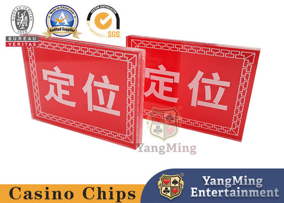 Beli Kartu Posisi Akrilik Square Red Bull Baccarat Texas Hold'em Poker Game Meja pembuatan online