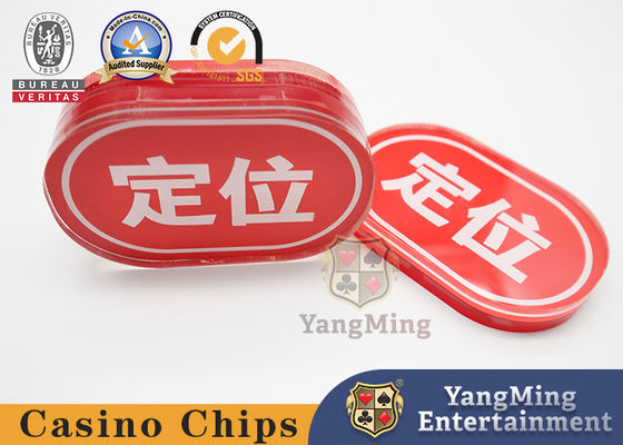 Beli Posisi kartu desain oval akrilik red bull poker meja permainan kartu kustomisasi pembuatan online
