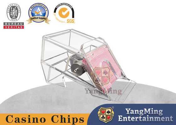 Beli New Clear Acrylic Poker Shuffler Dan Poker Card Dealing Shoelace Sistem Baccarat pembuatan online