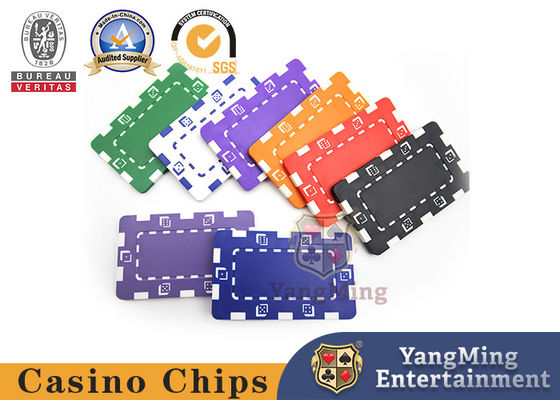 Beli 11.5g Brand New ABS Plastic Dice Code Texas Baccarat Kasino Poker Multi-Color Chips pembuatan online