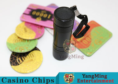 Beli Lampu UV Mini Ungu Kode Yanchao Lanyard Senter Multi-fungsi pembuatan online