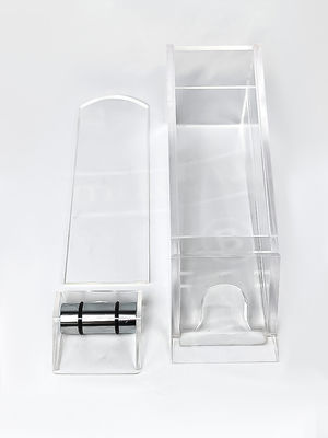 Beli Meningkatkan Kasino Meja 8 Deck Frosted Acrylic Poker Card Dealer Shoe pembuatan online