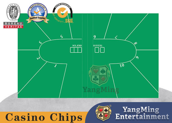 Beli Taplak Meja Tahan Air Baru Ditingkatkan Texas Hold'Em Poker Kasino Non-Printing Desain Khusus pembuatan online