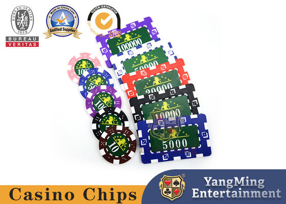 Beli Perjudian Keramik Poker Club UV RFID Chips Set 760 Pcs Dengan Kotak pembuatan online