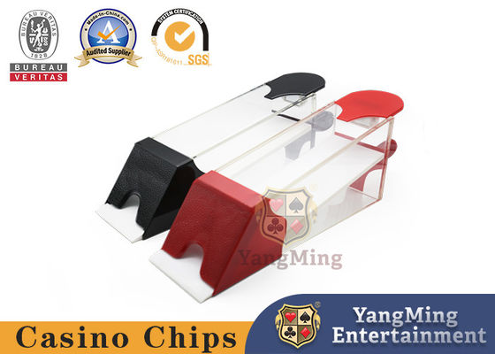 Beli Profesional 8 Deck Sepatu Kartu Bermain Untuk Blackjack Poker Casino Meja Kartu Shuffler pembuatan online