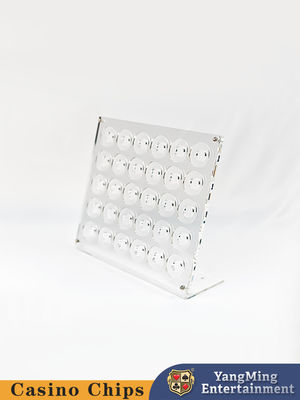 Beli Acrylic Chip Display Stand 30 Piece Of Transparent Poker Chip Display Stand pembuatan online