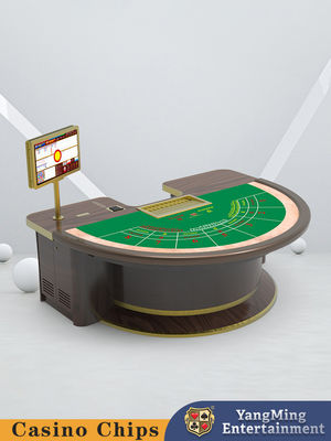 Beli Half-Round Parlor Texas Meja Papan Permainan Kartu Kasino Hiburan Khusus Liburan Meja Poker pembuatan online