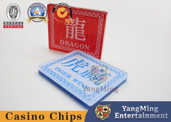Beli Judi Kasino Dragon Tiger Poker Games Marker 8 Decks Bermain Kartu Game Menang Dealer Button pembuatan online
