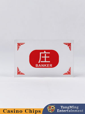 Beli Kasino Baccarat Marker, Banker Player Disesuaikan, Menangkan Mark Tombol 2PS pembuatan online