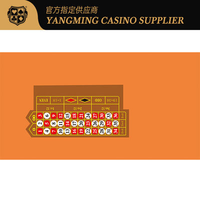 Beli Disesuaikan Roulette Double 0 Game Tablecloth Baccarat Texas Poker Meja Meja pembuatan online