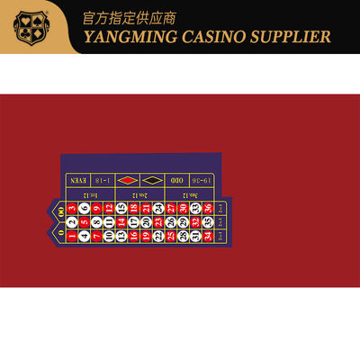 Beli Rulet Internasional Waterproof Tablecloth Kasino Club Casual Entertainment Poker Tablecloth pembuatan online