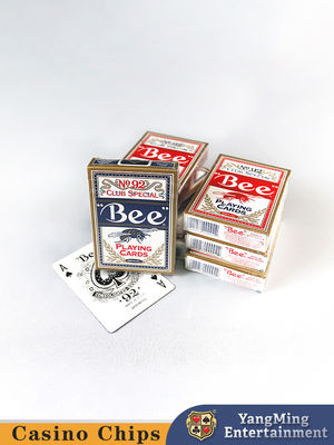 Beli Asli American Poker Club 92 Bee Casino Bermain Kartu Dengan Kertas UV Black Core pembuatan online