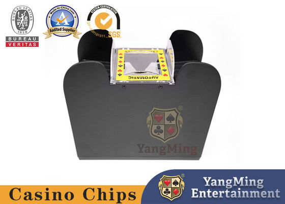 Beli Deluxe Texas Hold 'Em 88 * 63mm Bermain Kartu Shuffler 1-2 Deck Baterai Power Supply pembuatan online