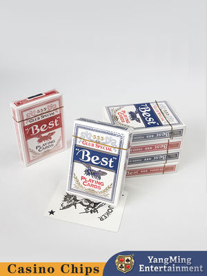 Beli 100g/Deck Baccarat Poker Game Meja Kartu Bermain Kertas pembuatan online