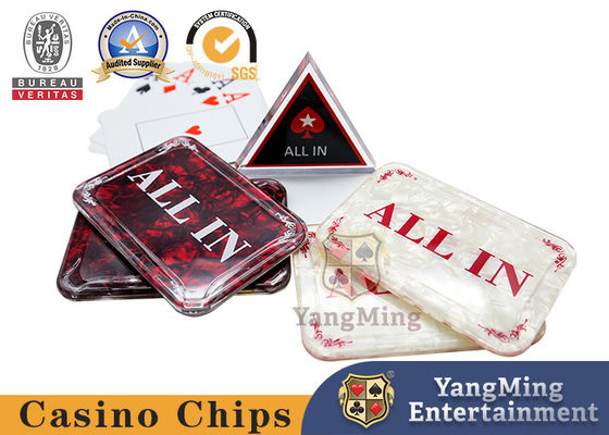Beli HOT SALE 1PCS Akrilik Baccarat ALL IN Button Kartu Poker Penjaga Kasino Kasino Meja Taruhan Brand pembuatan online