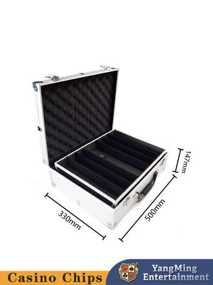 Beli Grosir Aluminium Locking Chip Case Texas Baccarat Kasino Poker Game Chip Case pembuatan online