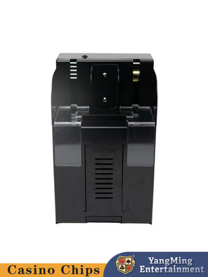Beli Baru Diluncurkan Hitam Stainless Steel Metal Poker Shuffler Baccarat Texas Hold'em Poker Game Shuffler pembuatan online