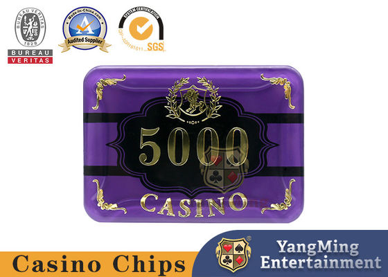 Beli Akrilik Poker Chips Set Untuk 5-8 Pemain Kasino Meja Perjudian Dengan 760pcs Premium Bronzing Casino Chip Set pembuatan online