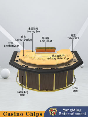 Beli New Release 7 Side Guards Meja Blackjack Rekreasi dan Hiburan Klub Meja Permainan Poker pembuatan online