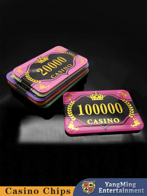 Beli Pabrik Pribadi Poker Violet Anti-palsu Chips Kasino Poker Meja Permainan Meja Chips pembuatan online