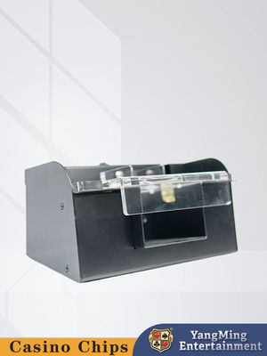 Beli Black Stainless Steel Metal Poker Shuffler Untuk Permainan Poker Klub Kasino pembuatan online