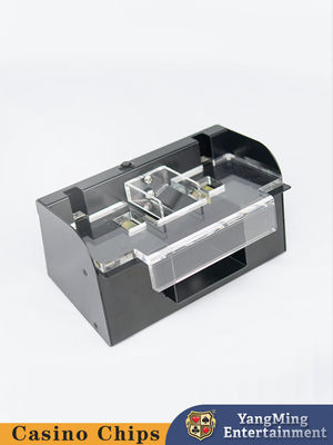 Beli 2 Deck Metal Poker Shuffler Perjudian Olahraga Poker Table Top Game Shuffler pembuatan online